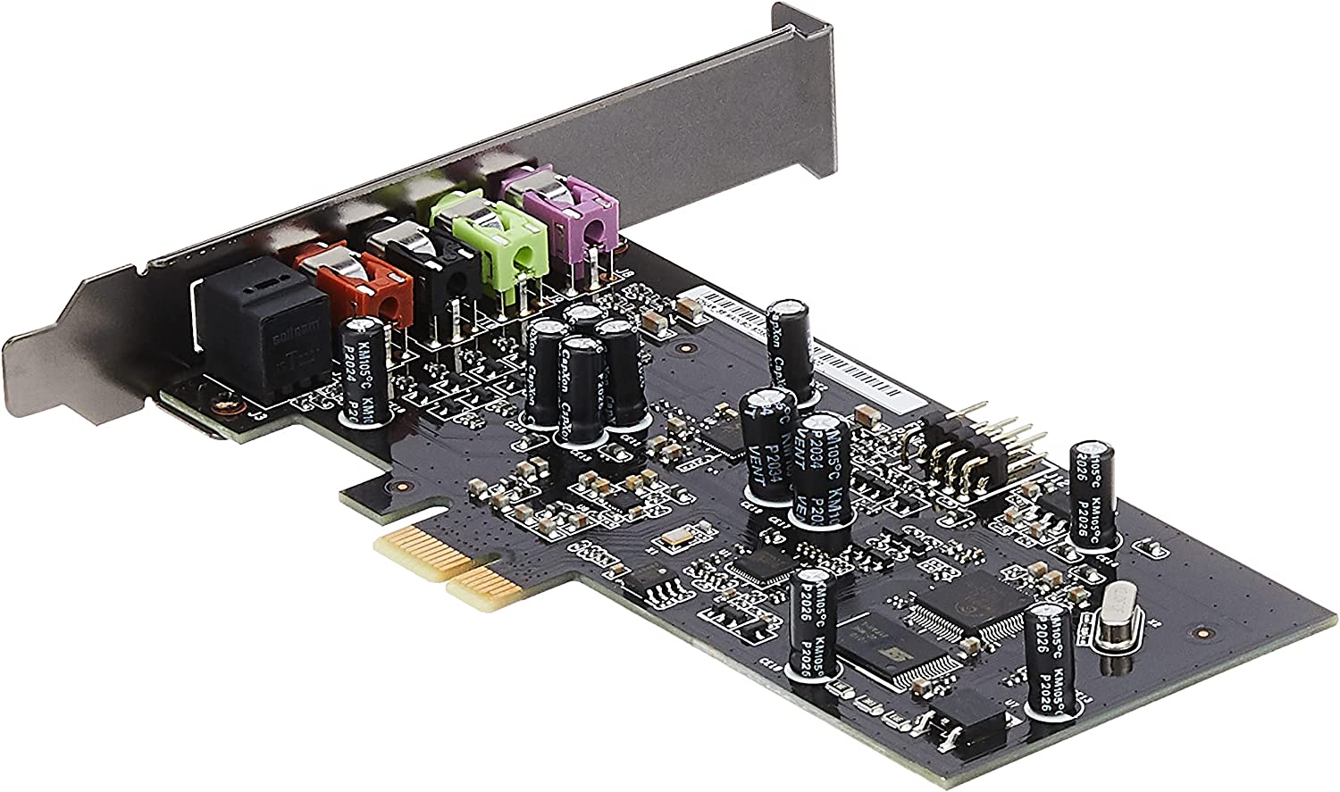 ASUS XONAR SE 5.1 CHANNEL 192 KHZ/24 BITS HI-RES 116 DB SNR PCIE GAMING CARD CON COMPATIBILIDAD CON WINDOWS 10